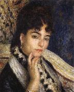 Pierre Renoir Madame Alphonse Daudet France oil painting artist